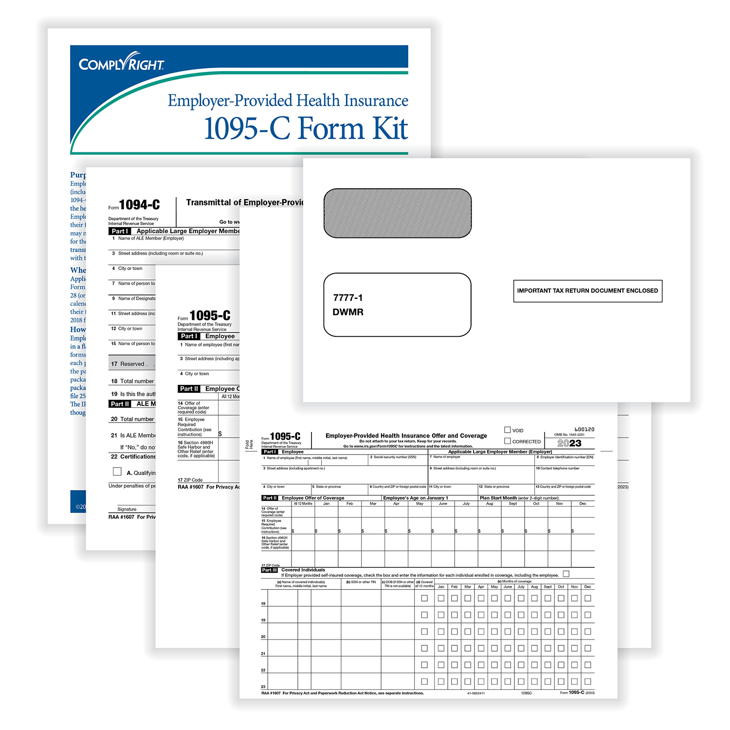 Picture of ACA Forms 1095-C Kit (50  Pack)