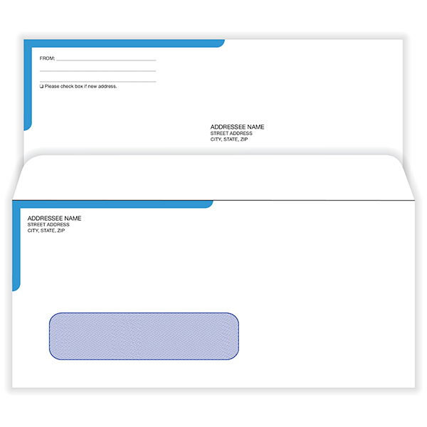 Picture of Imprinted & Pre-Inserted Statement Envelopes