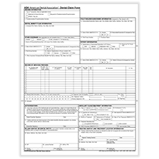 Picture of ADA Claim Forms - Laser - 2500 Pack