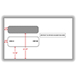 Picture of 3-UP 1099 Double Window Envelopes