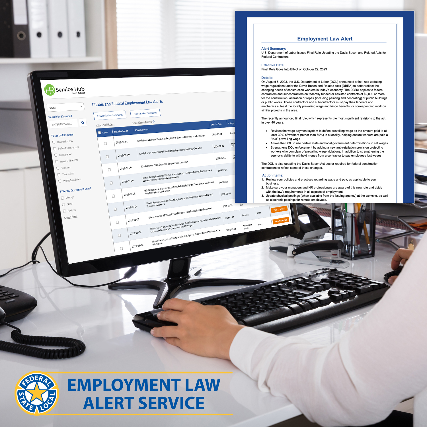 Employment Law Notification Service
