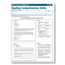 Workplace Reading Comprehension Test 