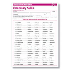 Workplace Vocabulary Skills Online Test