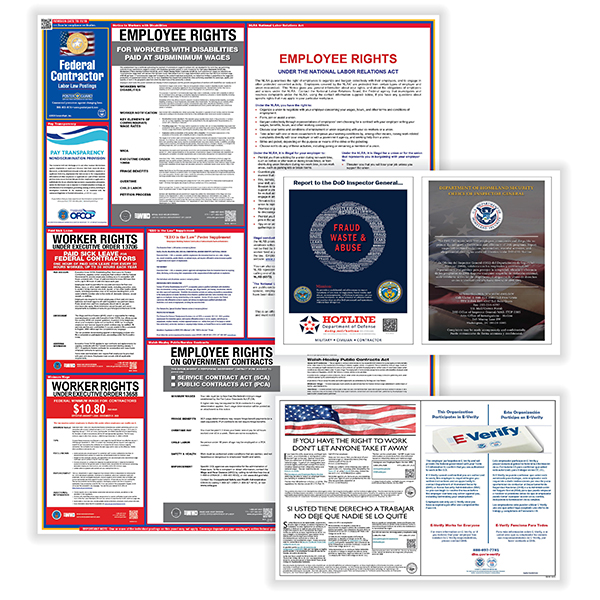 Picture of Poster Guard® Service for Federal Contractors