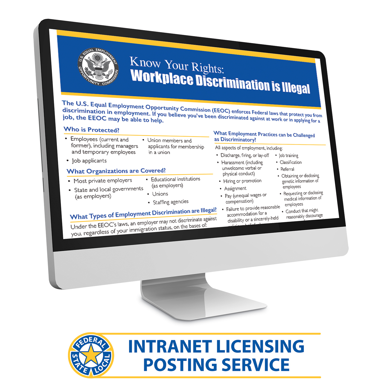 Picture of Intranet Licensing Posting Service – 12-Month