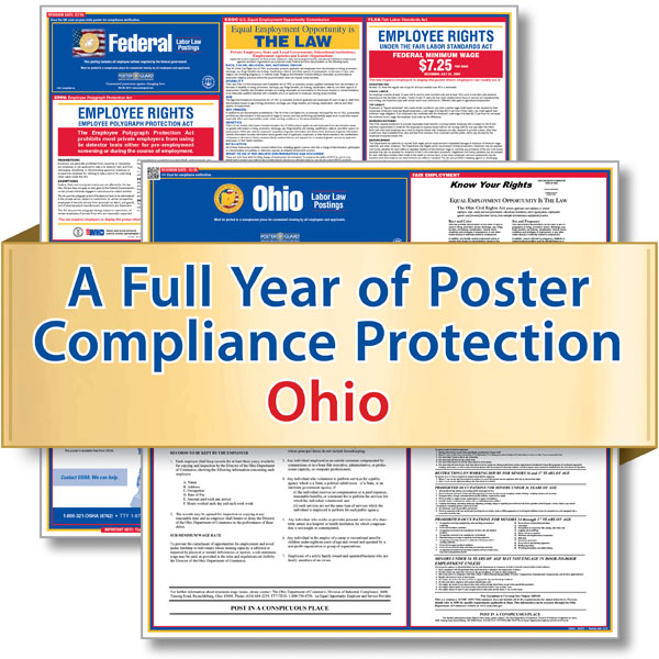 Ohio Labor Law Poster Service Ohio State and Federal Posters