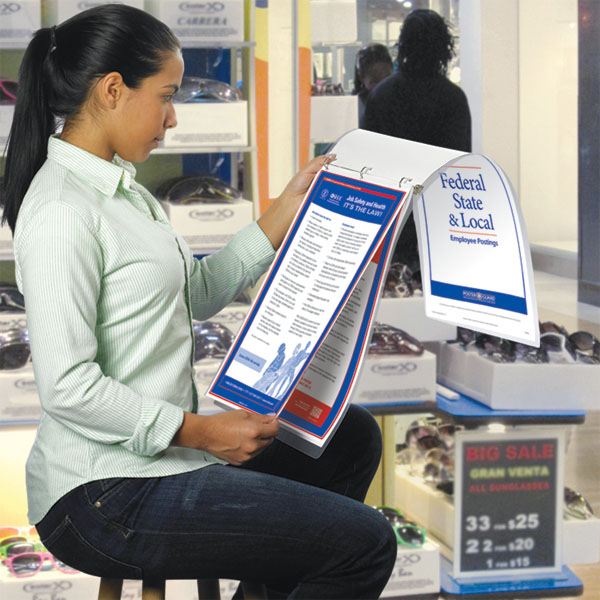 Picture of Poster Guard® Binder Service for Small Workspaces