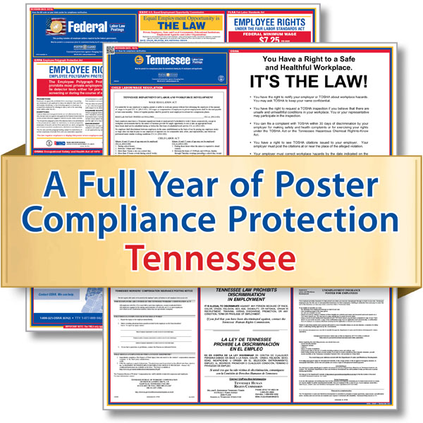 Tennessee Labor Law Poster Service TN Labor Law Posters