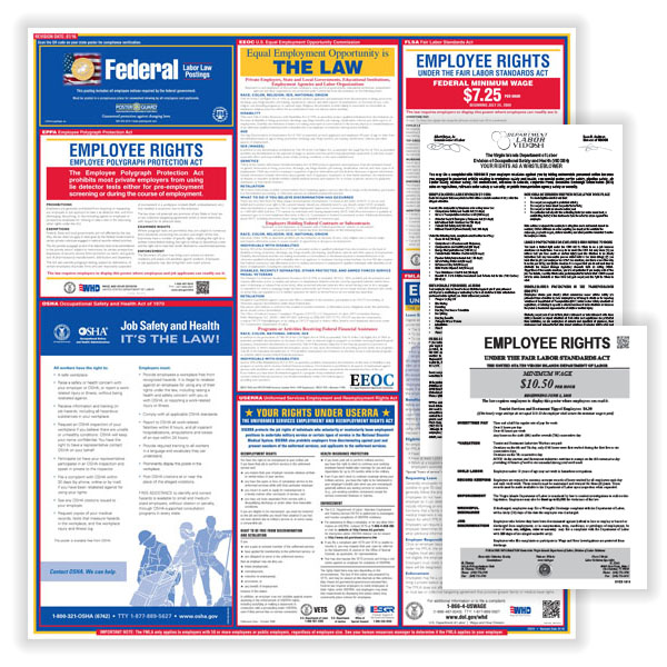 Federal & State Labor Law Poster Set | Poster Guard