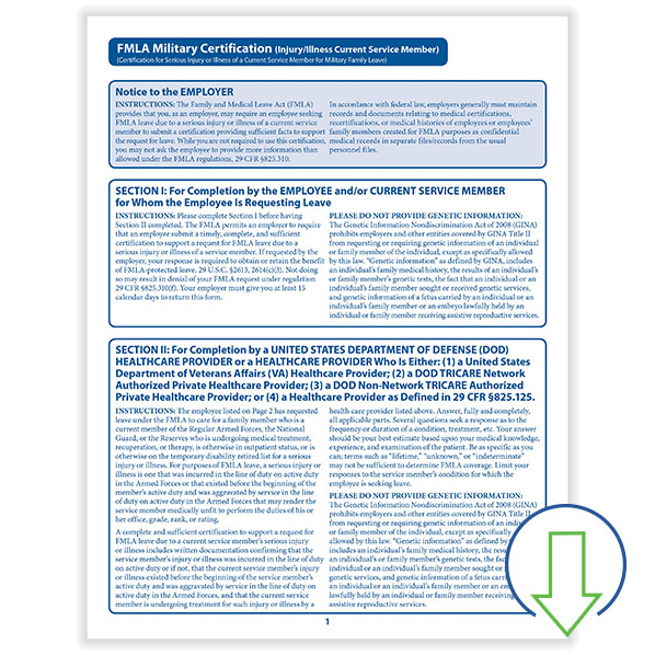 Downloadable FMLA Administration System HRdirect
