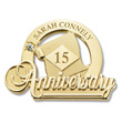 Commemorative Anniversary Pin Diamond