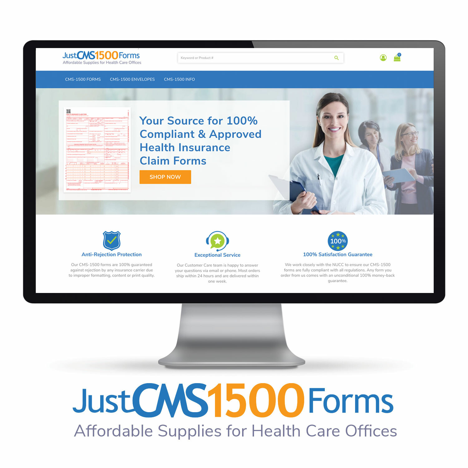 Picture of Looking for CMS-1500 Forms & Envelopes?