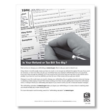 Picture of Federal W-4 Poster