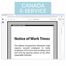 Digital Canada Labor Law Posting Service