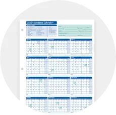 Attendance Calendars