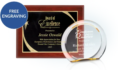 FREE ENGRAVING - Shop Awards