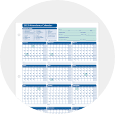 Attendance Calendars