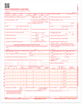 Blank CMS-1500 Forms